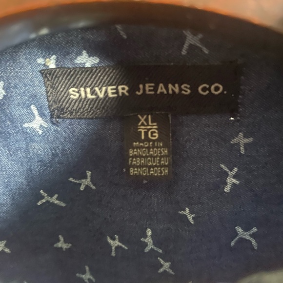 Silver Jeans Denim Top size XL EXCELLENT CONDITION - Picture 6 of 6